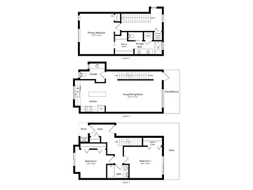 Floor plan The Bend