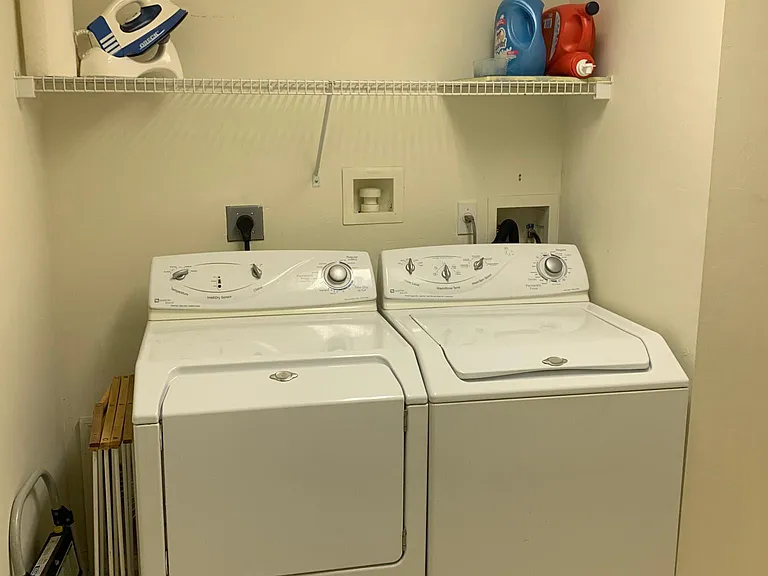 Laundry room off of garage entrance