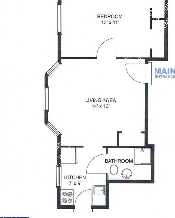 2nd image of 822 Arch St APT 2