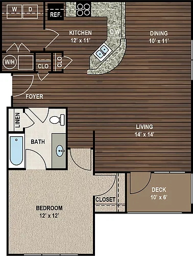 Floor plan A2