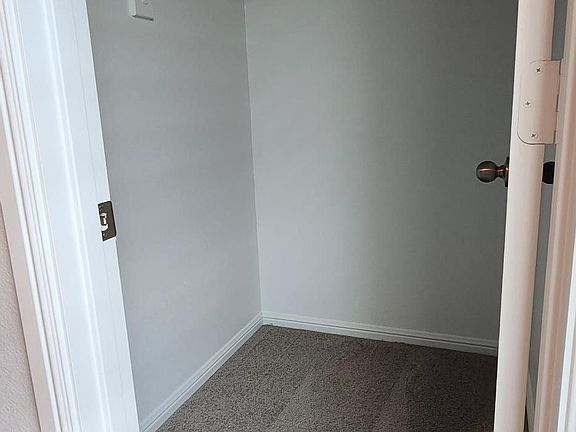 Spacious bedroom closet in each room