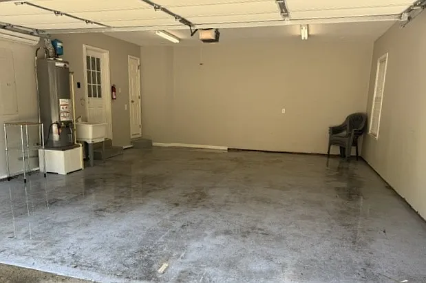 Two-car garage