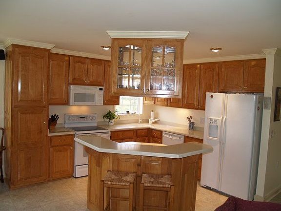 Kitchen - custom cabinets and island