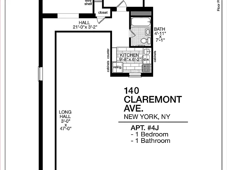 140 Claremont Ave #4J — Photo 11