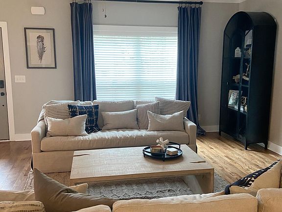 Living room with natural light.