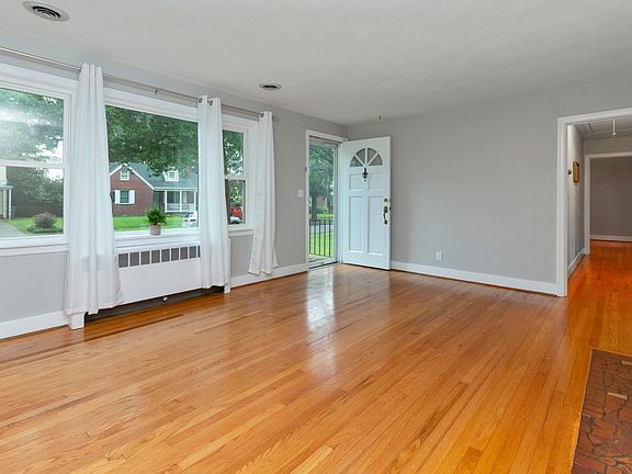 Living Room with Front door