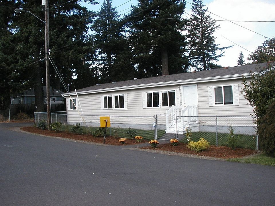 Looking at home from the street