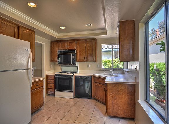 Kitchen with room for a nook.