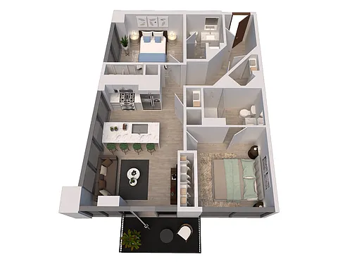 Floor plan B3