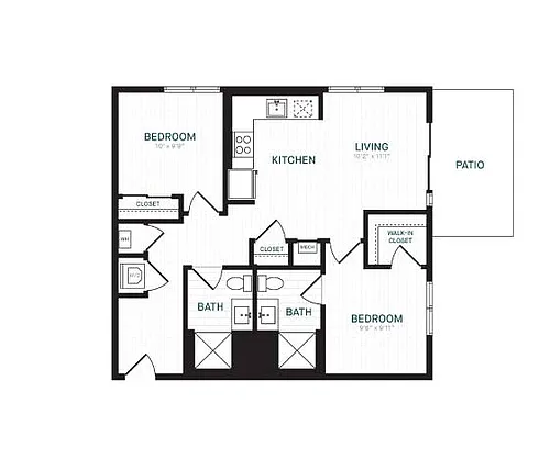 Floor plan B1