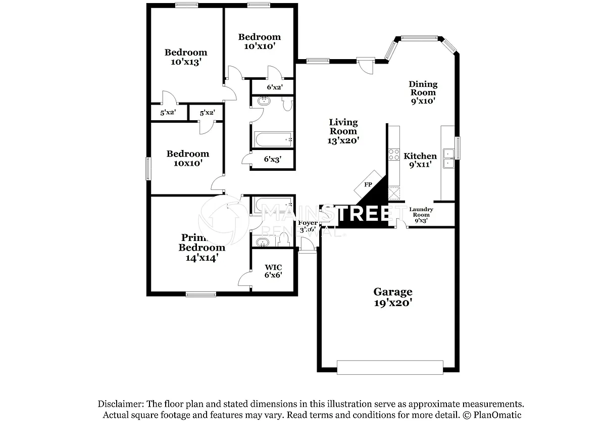 Floor Plan - 6421 Alta Vista Dr
