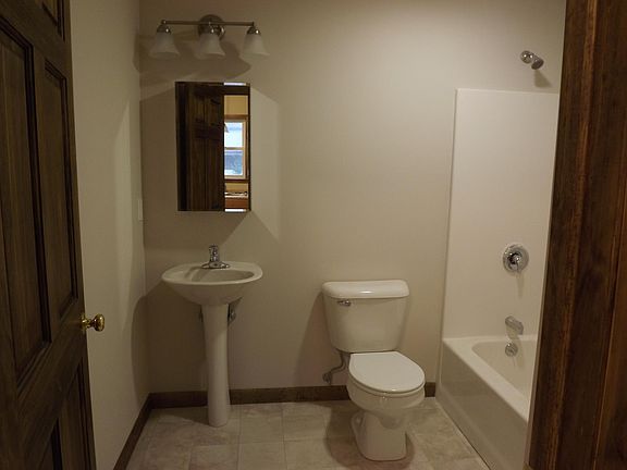 bath before curved shower curtain rod installed