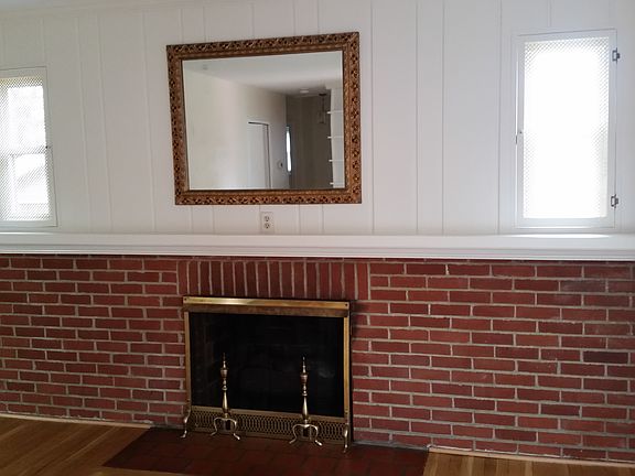 Fireplace in living room