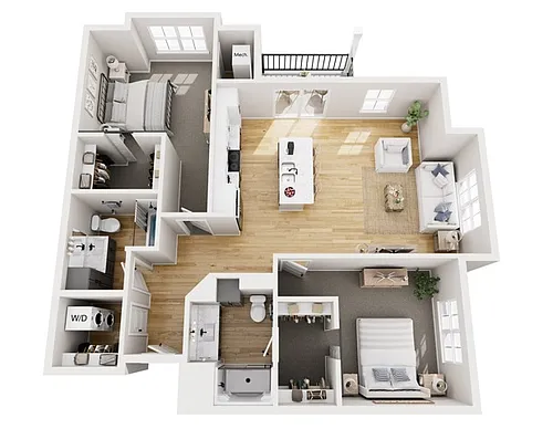Floor plan D1