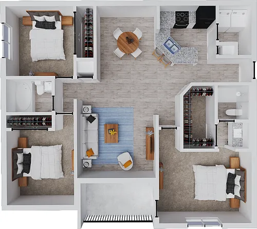 Floor plan The St.Tropez