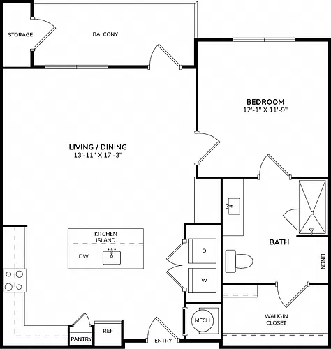 Floor plan A3c