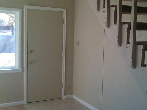 Front entrance into living area