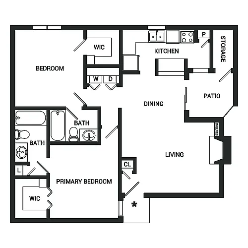 Floor plan B2