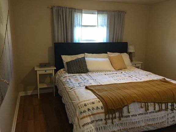 Large Master Bedroom, king bed shown for size