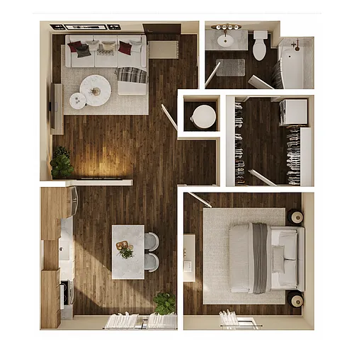 Floor plan Bernard