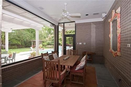 Screened-In Backyard Dining Area