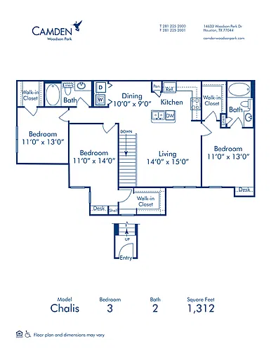 Floor plan Chalis