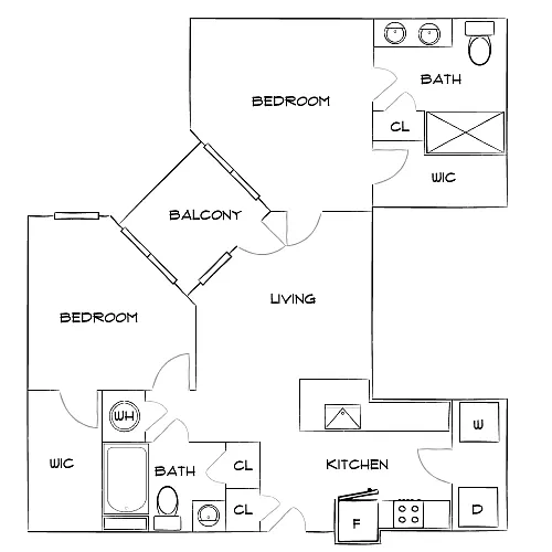 Floor plan Design 2A