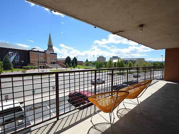 Very large balcony