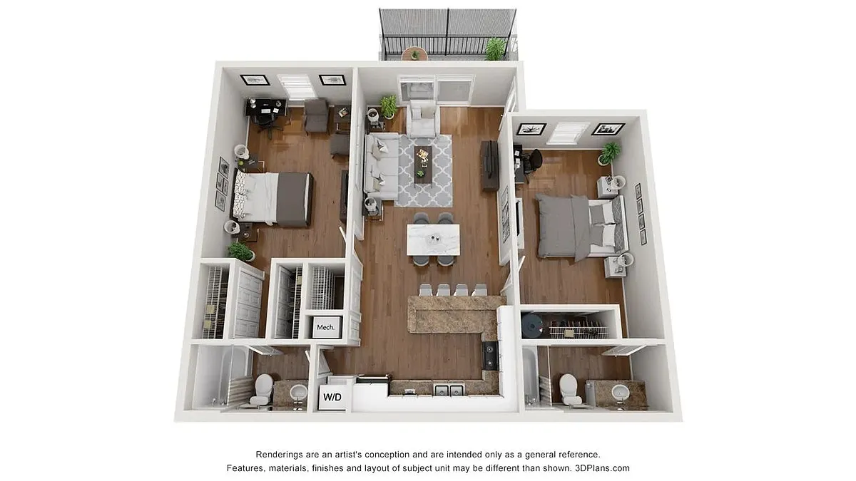 Floor plan The Tuscany