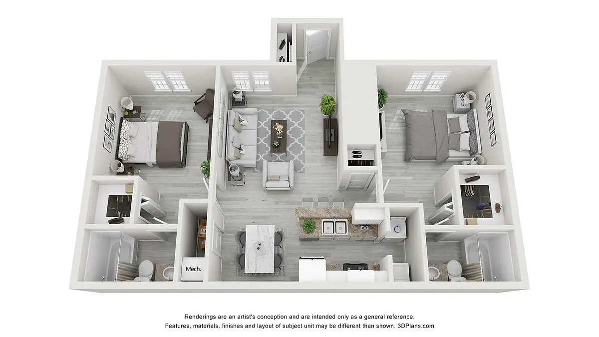 Floor plan The Barclay