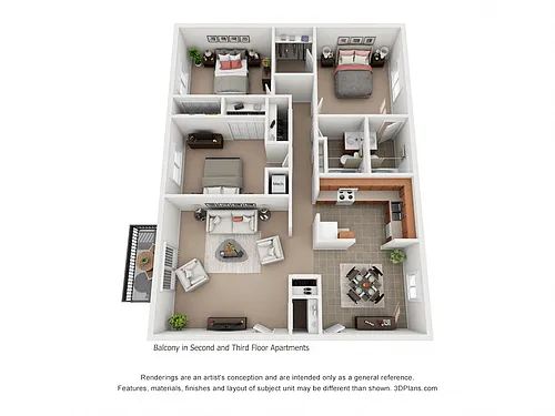 Floor plan Chesapeake