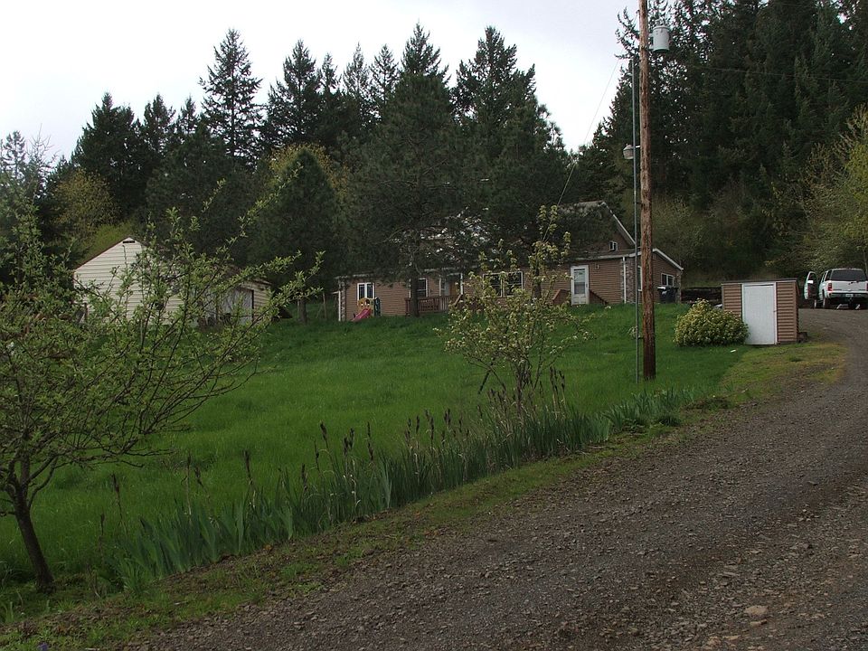 view coming up driveway