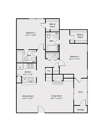 Floor plan B2-1147