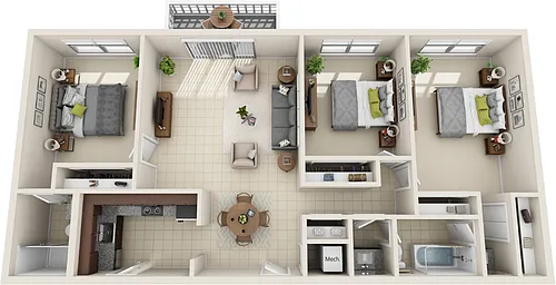 Floor plan Remington