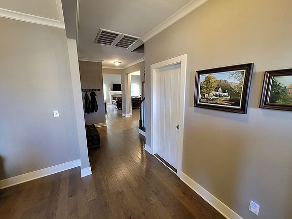 Foyer, dinning room on left.