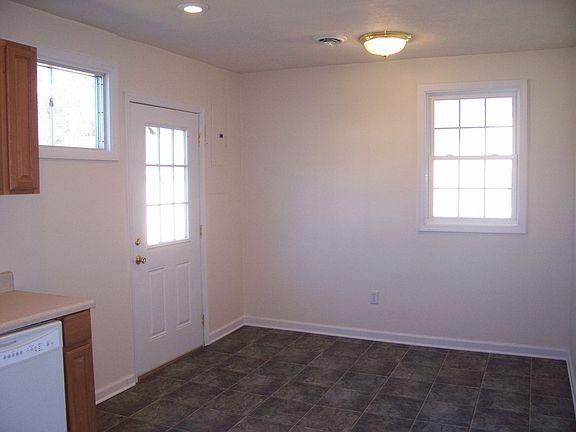 Large dining area of eat in kitchen