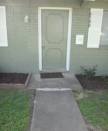 Exterior front entry