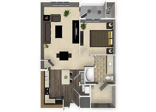 Floor plan A1L