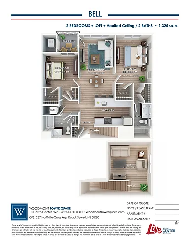 Floor plan Bell
