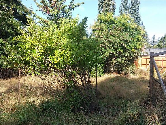 Standing on undeveloped Hendricks Street on east side of lot facing west towards side entry point (gate).