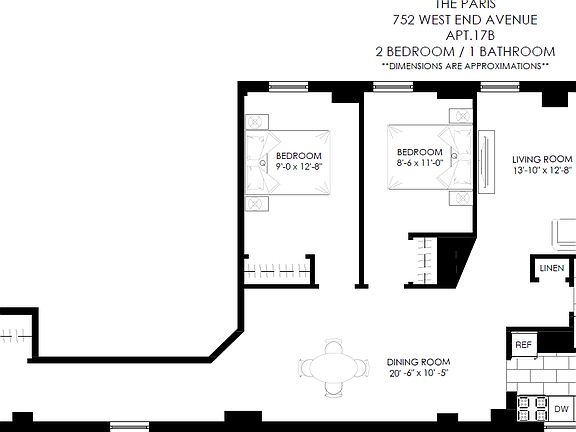 2nd image of 752 W End Ave APT 17B