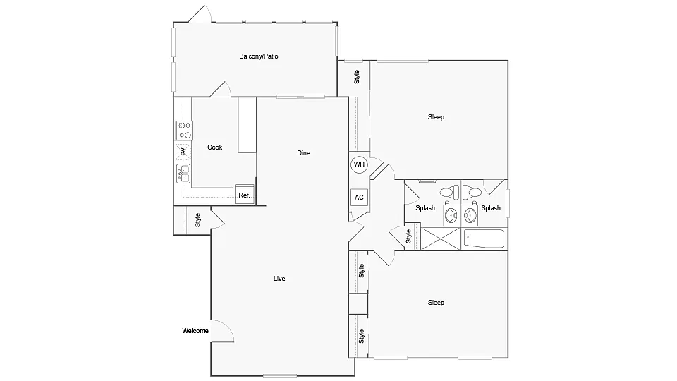 Floor plan Chelsea