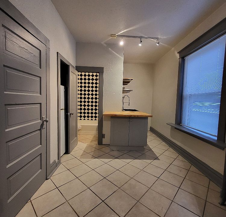 Open Kitchen with Track Lighting!