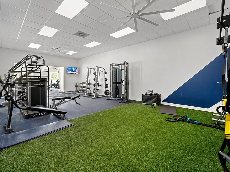 A variety of equipment to suit your fitness needs