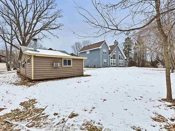 Rear view of property