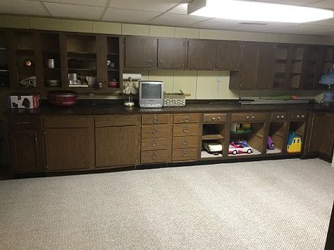 Basement shop/toy room