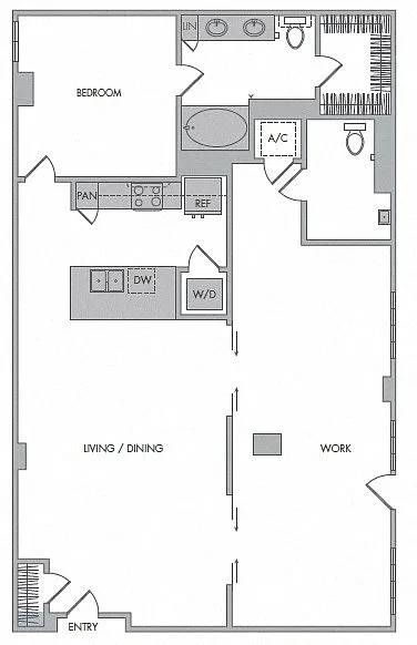 Floor plan LW1