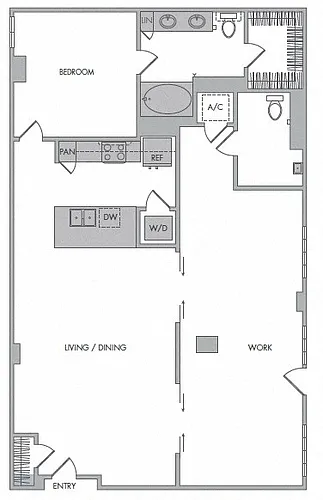 Floor plan LW1