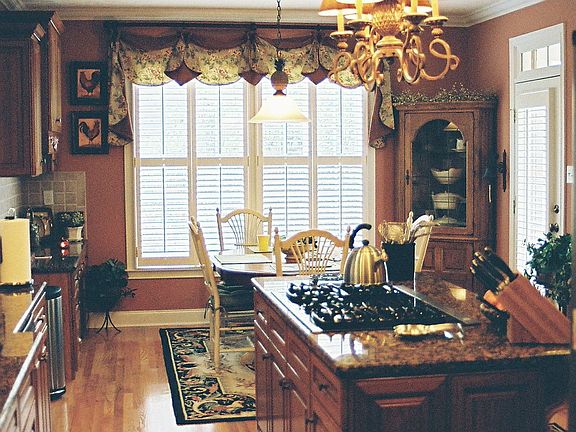 Kitchen w/ granite tops