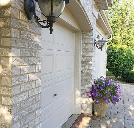 3 car attached garage